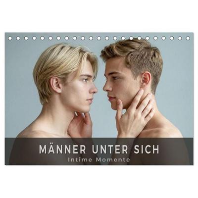 Männer unter sich - Intime Momente (Tischkalender 2027 DIN A5 quer), CALVENDO Monatskalender