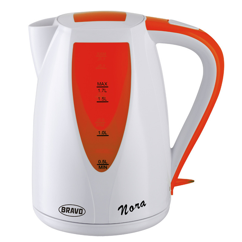 Elektrische waterkoker Bravo B-4781 NORA Wit-Rood