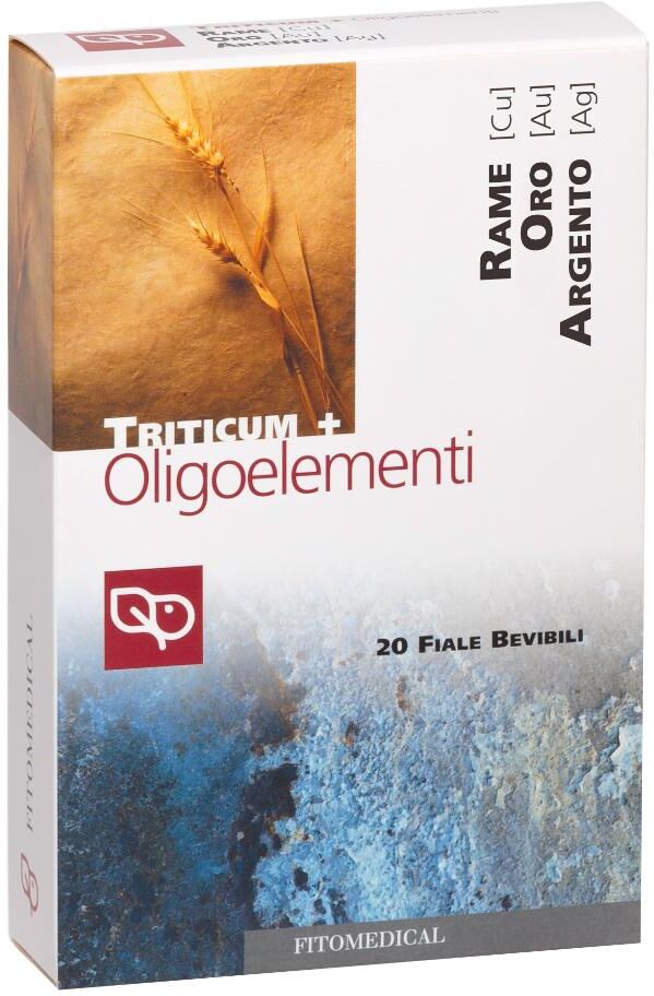 FITOMEDICAL Srl TRITICUM+CU+AU+AG 20F 2ML FTM