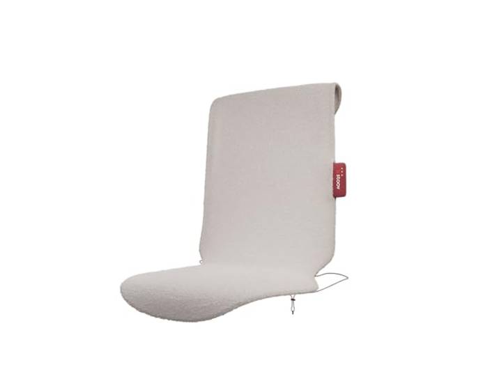 Stoov Wärmedecke - Kabellos & wiederaufladbar - 3 Std. Wärme - Big Hug Infrarottechnologie - Wärmekissen - Drei persönliche Wärmelevel - Mit automatischer Abschaltung - 45 x 115 cm - Off-White -