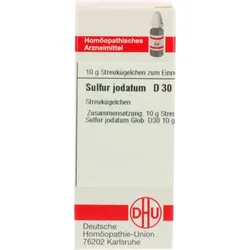 SULFUR JODATUM D 30 Globuli 10 g