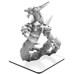 Privateer Press Übersee Gausamal Monsterpocalypse Draken Armada Monster (resin/metal)