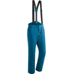 MAIER SPORTS Herren Latzhose JOSCHA SLIM, Größe 58 in Blau Blau