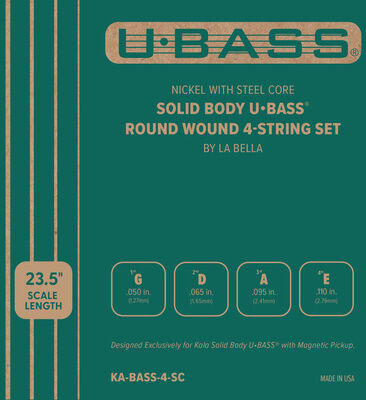Kala U-Bass 4-string Set Roundwound