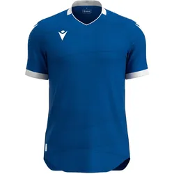 Macron, Herren, Sportshirt, Wyvern Eco (5XL), Weiss, Blau