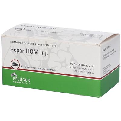 Hepar HOM Inj.Ampullen 50x2 ml Ampullen