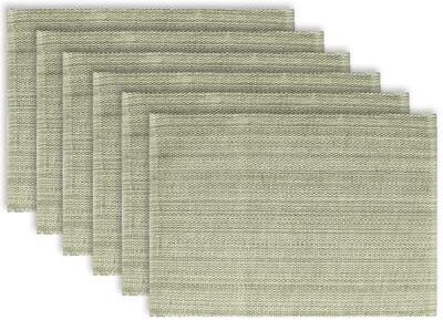 Fabstyles Casual Classic Cotton Placemat Set of 6 - 13x19
