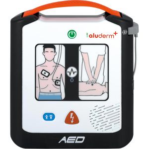 Söhngen Defibrillator aluderm+ AED A1, für Laien, AED mit manueller Schockauslösung
