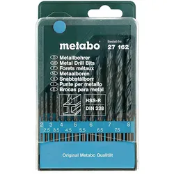 Metabo HSS-R-Bohrerkassette bis ø 8mm - 13 teiliges Set - 627162000