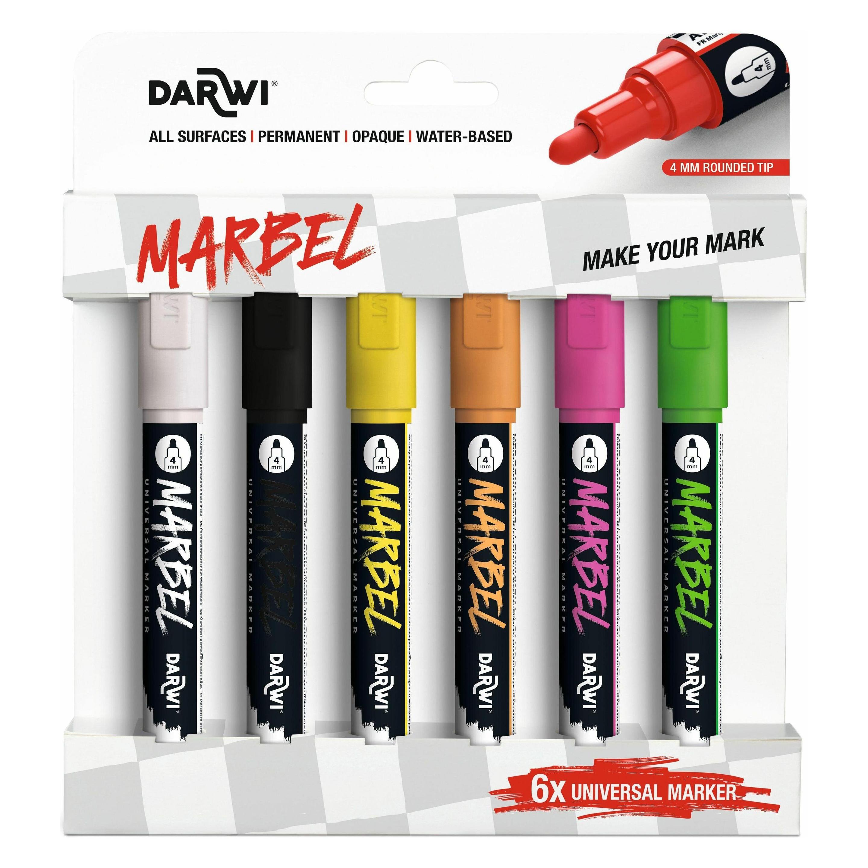 Marbel Acrylmarker (6x) (DA0246004K01C)