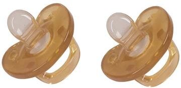 Uplifted Goods Ergonomic Silicone Pediatric Soothing Shield 2pcs