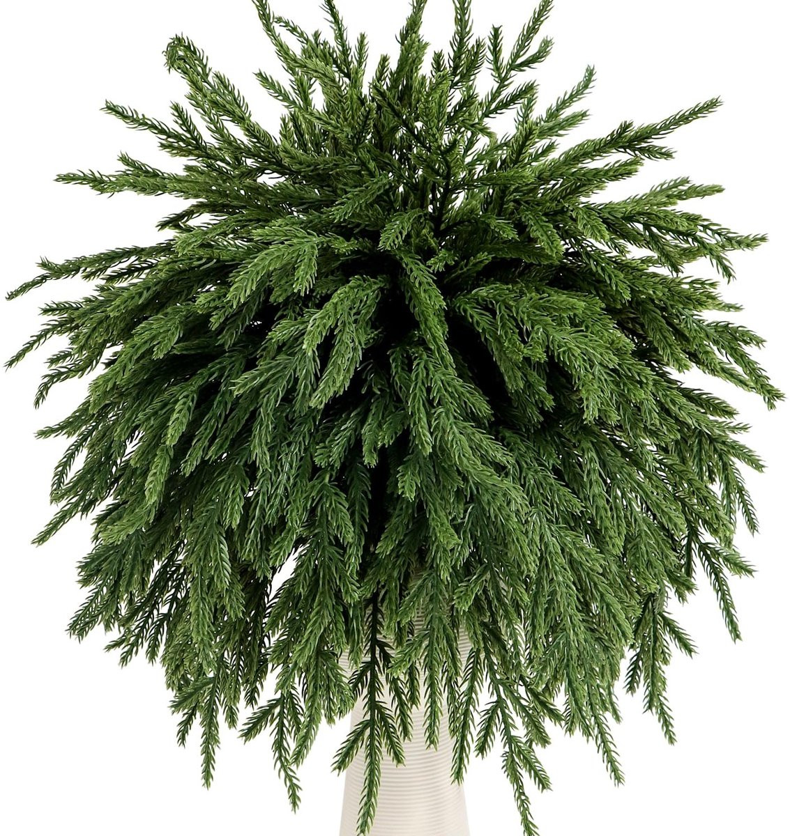 Dailygoods Kunstmatige Norfolk Dennentakken voor Kerstdecoratie - 43 cm