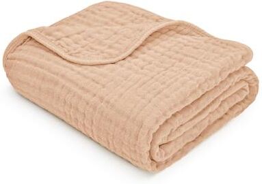 "Muslin Baby Blanket, 40"" x 40"" Swaddle Blanket by Comfy Cubs"