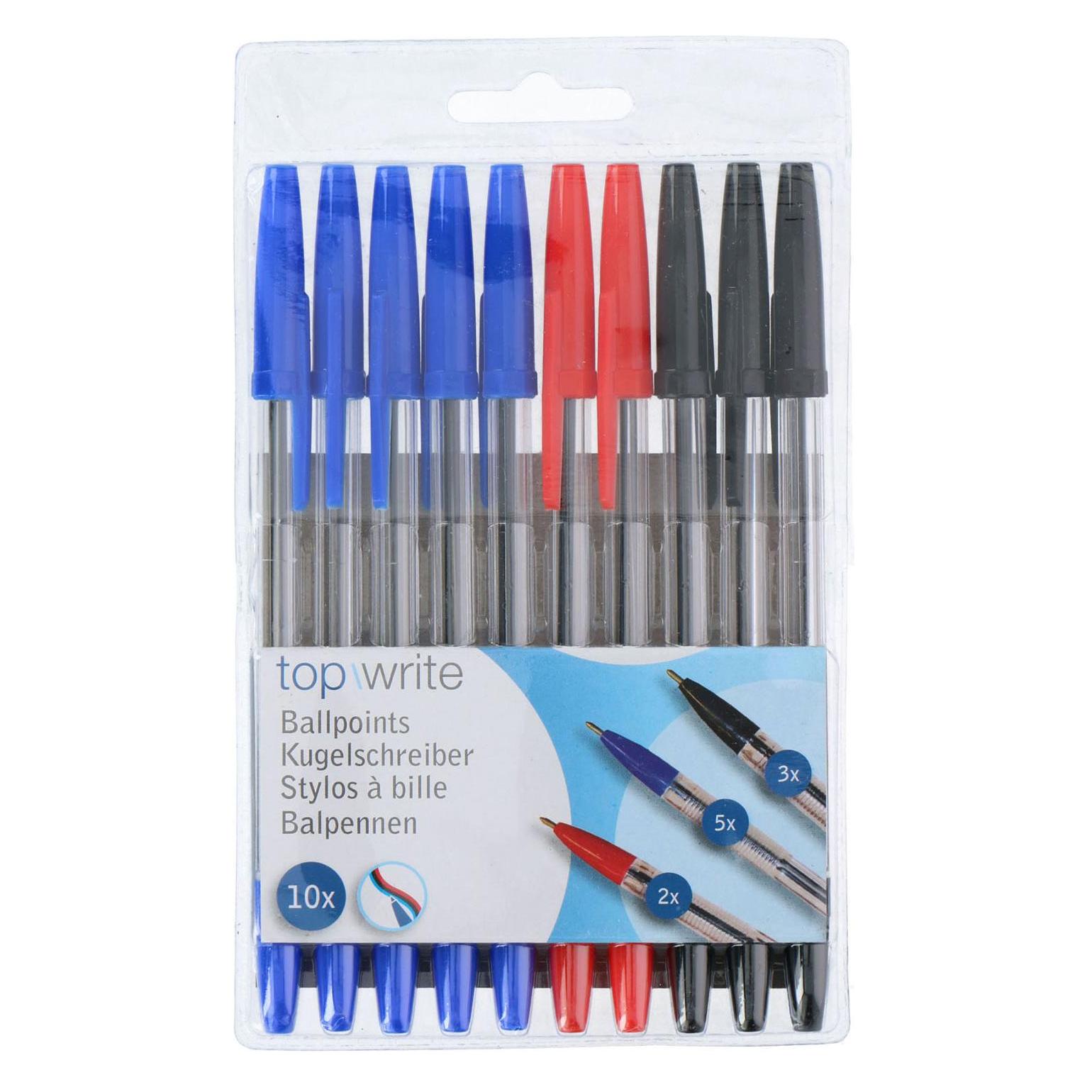 Topwrite Ballpoints 10pc (10x) (62213949)