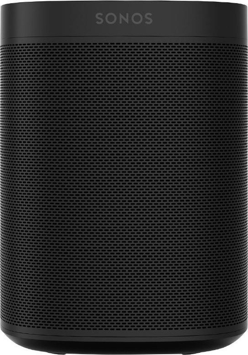 Sonos ONE (GEN 2) Netzwerk-Lautsprecher, Internetradio, LAN, WLAN, Wireless Docking, Sprachsteuerung, Amazon Alexa + Google Assistant eingebaut