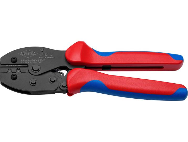 Pince à sertir PreciForce® pour contacts photovoltaïques MC4 / MC4 Evo2 4 - 6mm² KNIPEX - 975242