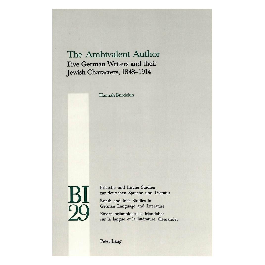 Peter Lang The Ambivalent Author (Englisch, Softcover, Hannah Burdekin) (56031988)
