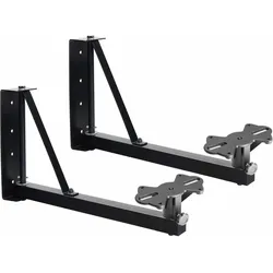 Pronomic WSM-2 Boxenwandhalter Paar inkl. Lautsprecherflansch Set