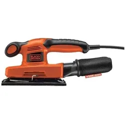 Black & Decker, Schleifmaschine + Poliermaschine, BLACK+DECKER 240W 1/3vel vlakschuurmachine (KA320E-QS) (Exzenterschleifer)