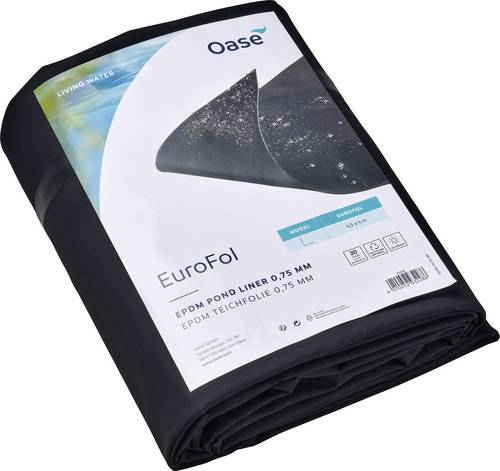 Oase 93228 EuroFol EPDM Pre-Packed Teichfolie (L x B) 4.5m x 4m 1St.