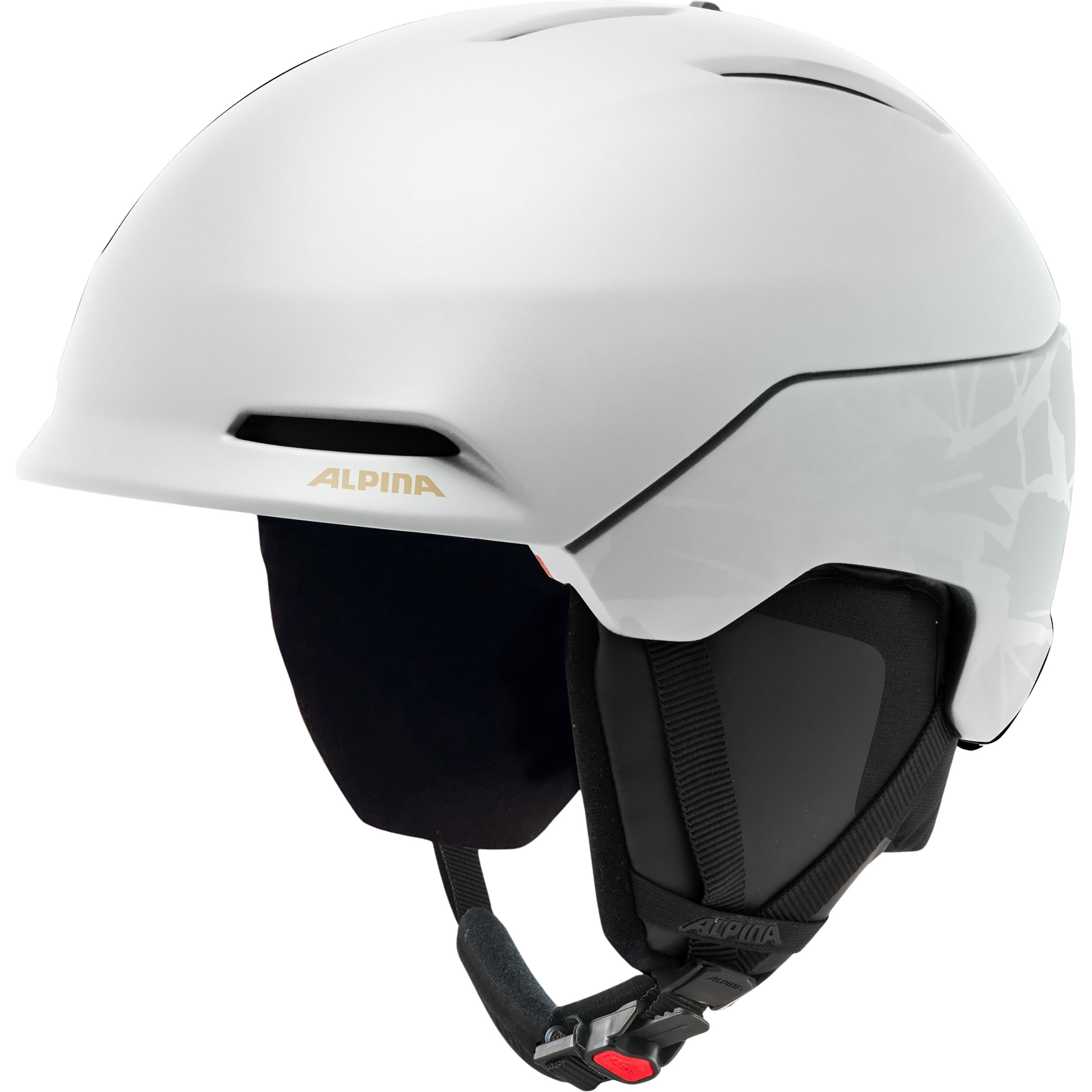 Alpina Nax Skihelm Skihelme weiss Größe 51-55CM Skifahren | Freeride