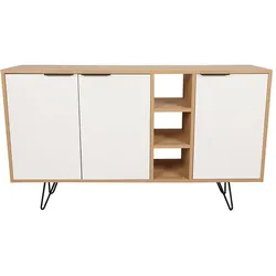 SIDEBOARD 3 Nischen und 3 Türen L142 cm - Clara
