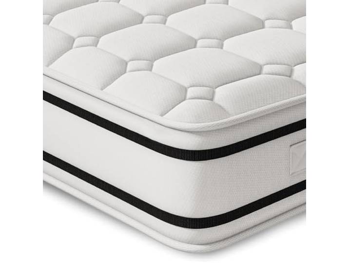 Vesgantti Matratze 90x200 cm H4, 7-Zonen-Taschenfederkern, orthopädisch OEKO-TEX,mit punktelastischer Abstützung und orthopädischer Körperanpassung,für ruhigen Schlaf