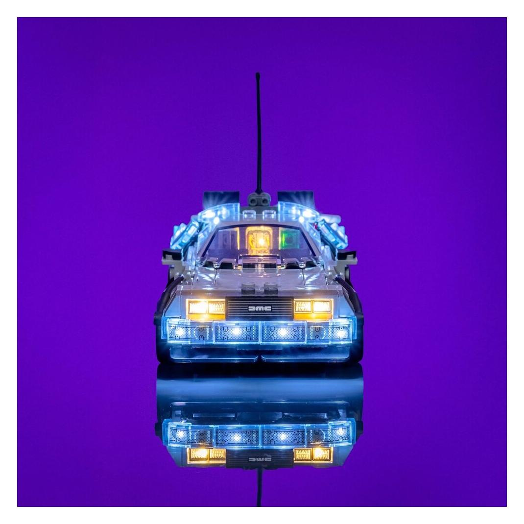 Light my bricks LMB 2.0 LED Licht Set für LEGO 77256 Zeitmaschine aus Zurück in die Zukunft (77256)