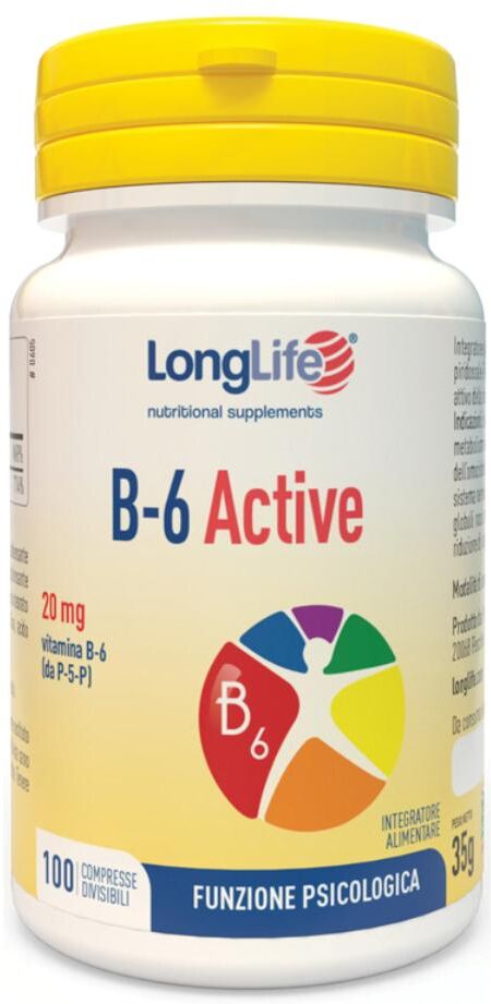 LONGLIFE Srl LongLife, B-6 Active, 100 Compresse