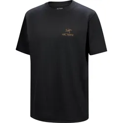 Arcteryx Kragg SL Cotton Bird Word SS Herren T-Shirt 24k-black L