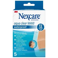 Nexcare Aqua Clear Maxi Waterproof 5 ST