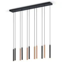 Musterring Leuchten LED-Pendelleuchte Calina Metall Schwarz