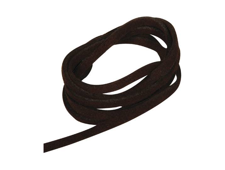 Rayher Micro-Wildleder Dunkelbraun 2.5 m