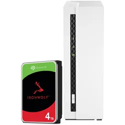 QNAP TS-133 4TB Seagate IronWolf NAS-Bundle NAS inkl. 1x 4TB Seagate IronWolf 3.5 Zoll SATA Festplatte