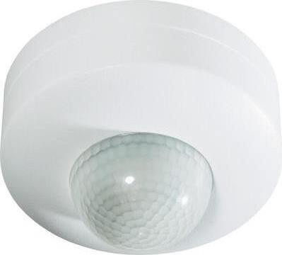 Renkforce 1296308 Wandmontage bewegingsmelder met PIR-sensor, 360°, relais, wit, IP20
