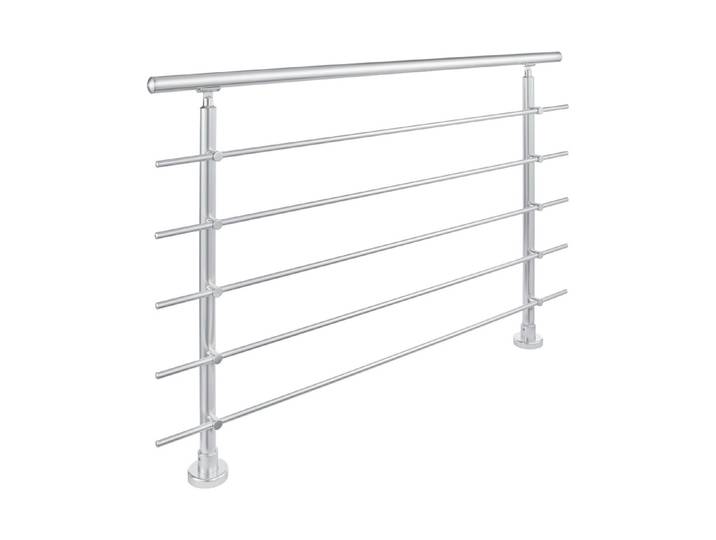 1 Geländerset oben eloxiert