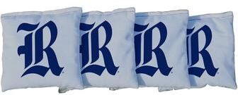 Skip's Garage Rice University Owls Grey Cornhole Bags