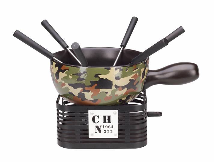 Nouvel Military Käsefondue Set 9-tlg