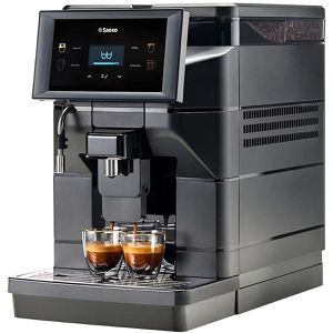 Saeco Kaffeevollautomat Aurora B2, 9j0911, mattschwarz, 4 Liter, Touchscreen, 50 Tassen pro Tag