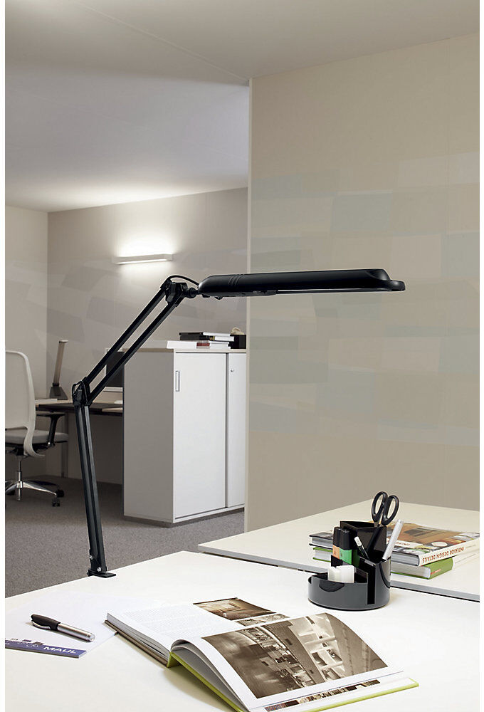 LED-Leuchte, 5800 K, 21 LEDs, mit Klemmfuß, silber MAUL