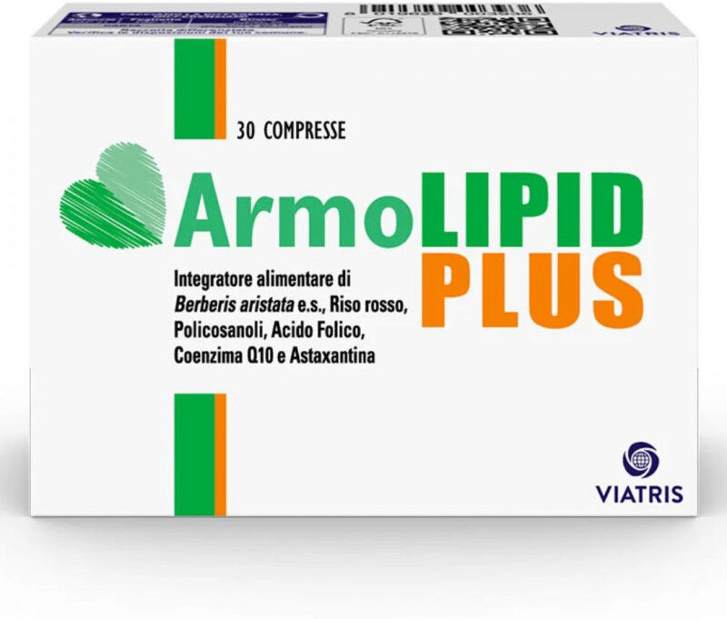Armolipid Plus Integratore Colesterolo Con Riso Rosso 30cpr