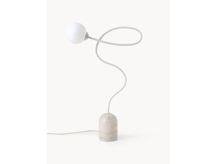 Lampe à poser avec pied en marbre Alina