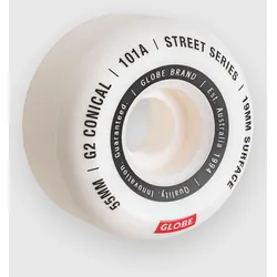 Globe G2 Conical Street 53mm Rollen white / essential Gr. Uni