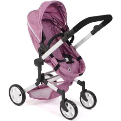 Bayer Chic 2000 Passeggino per Bambole Combinato 2 in 1 Linus