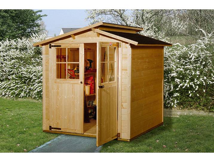 Weka Gartenhaus 323 Gr. 2 Lasiert 2.5 × 2 × 2 m