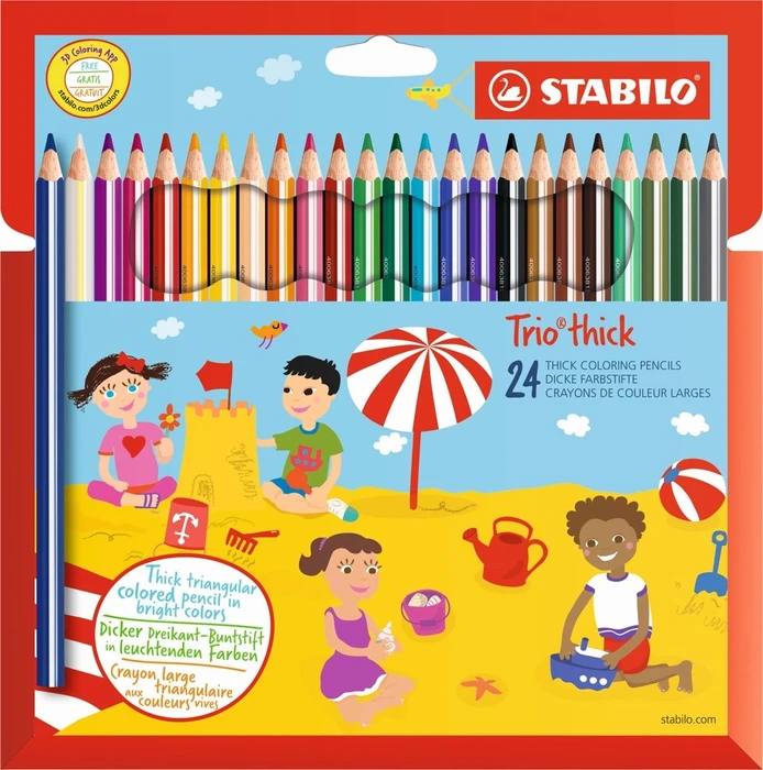STABILO Trio Dick 24 Stück Packung