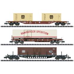 MiniTrix 18702 N 3er-Set Containerwagen der DB 18702 N 3er-Set Containerwagen der DB