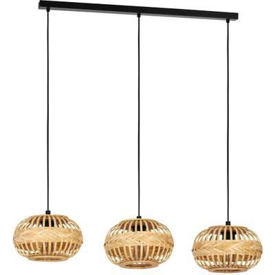 EGLO Hängeleuchte "AMSFIELD 1", schwarz, H: 110cm, 1 Stk., Leuchten, Hängeleuchte in schwarz aus Stahl - exkl. E27 - 40W, Hängeleuchte