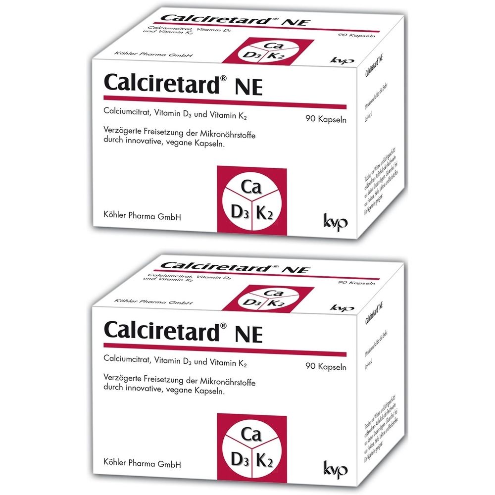 Calciretard NE Kapseln 2x 2x90 St