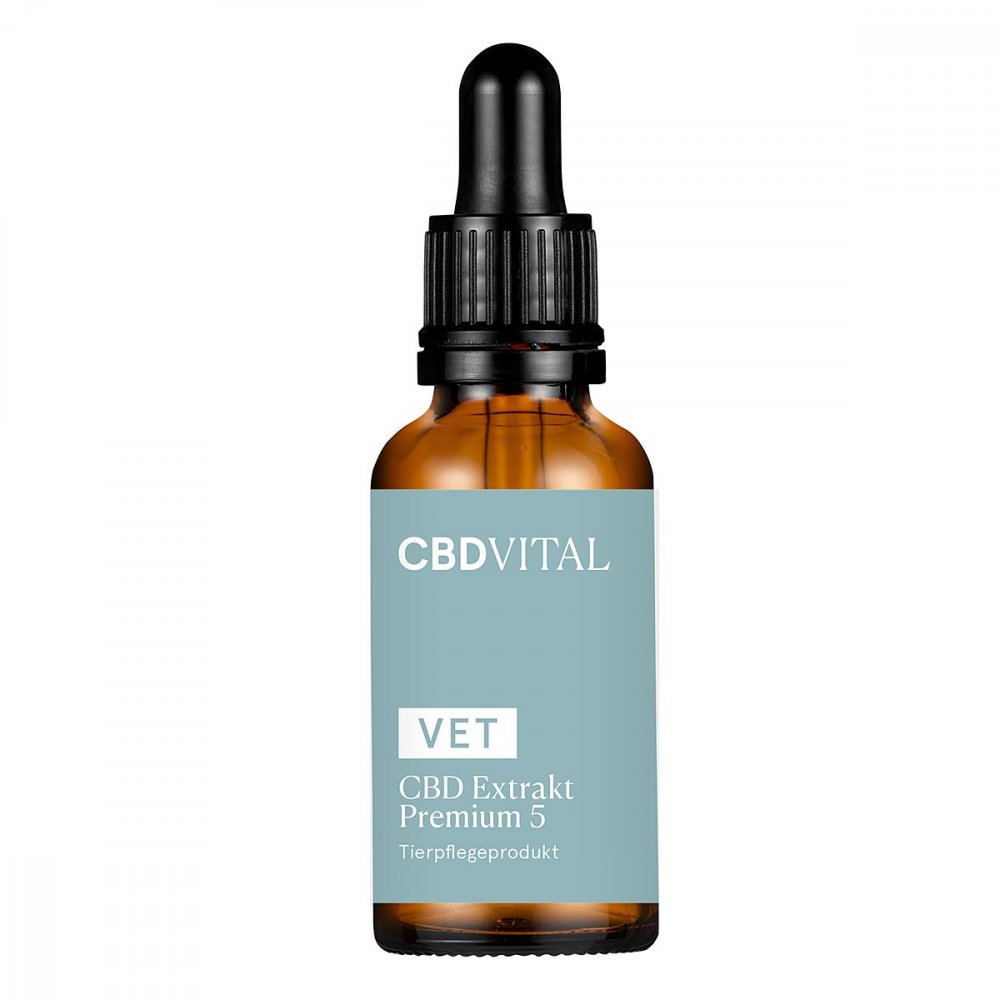 Vitrasan GmbH CBD VITAL Vet Cbd Extrakt Premium 5% Tropfen für Hund & Katze 16782269